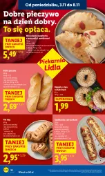 Gazetka promocyjna Lidl - GAZETKA - Gazetka - ważna od 05.11 do 05.11.2025 - strona 34 - produkty: Piec, Hot dog, Rust, Zapiekanka, Pieczarka, Pieczywo, Bułka
