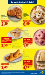 Gazetka promocyjna Lidl - GAZETKA - Gazetka - ważna od 05.11 do 05.11.2025 - strona 35 - produkty: Ser, Croissant, Chleb, Donut