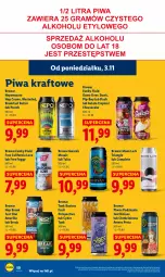Gazetka promocyjna Lidl - GAZETKA - Gazetka - ważna od 05.11 do 05.11.2025 - strona 52 - produkty: Piwa, Tropical, Fa