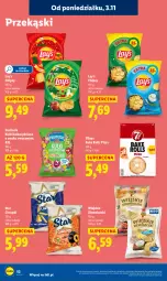 Gazetka promocyjna Lidl - GAZETKA - Gazetka - ważna od 05.11 do 05.11.2025 - strona 54 - produkty: Bake Rolls, Chipsy, Chrupki, Pizza, Lay’s