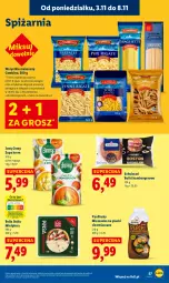 Gazetka promocyjna Lidl - GAZETKA - Gazetka - ważna od 05.11 do 05.11.2025 - strona 59 - produkty: Makaron, Zupa, Bell, Hamburger, Wazon, Lack, Burger, Bella