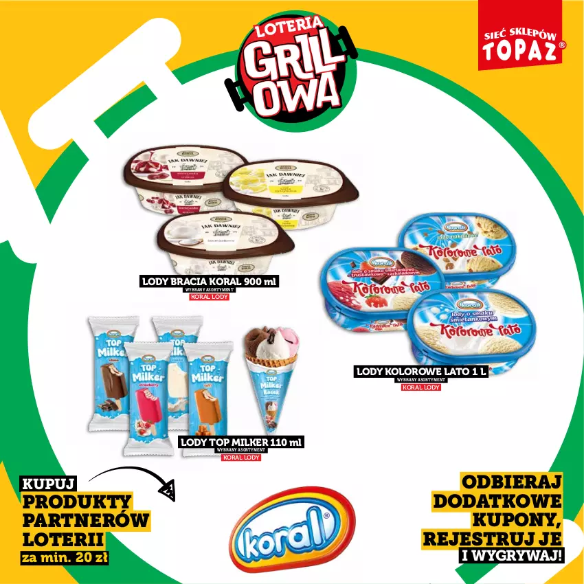 Gazetka promocyjna Topaz - Gazetka - ważna 20.04 do 14.06.2026 - strona 31 - produkty: Gry, Lody, Top