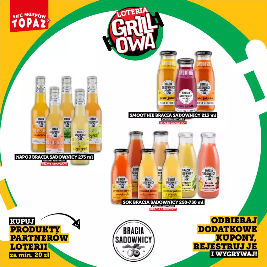 Gazetka promocyjna Topaz - Gazetka - ważna 20.04 do 14.06.2026 - strona 6 - produkty: Gry, Napój, Smoothie, Sok