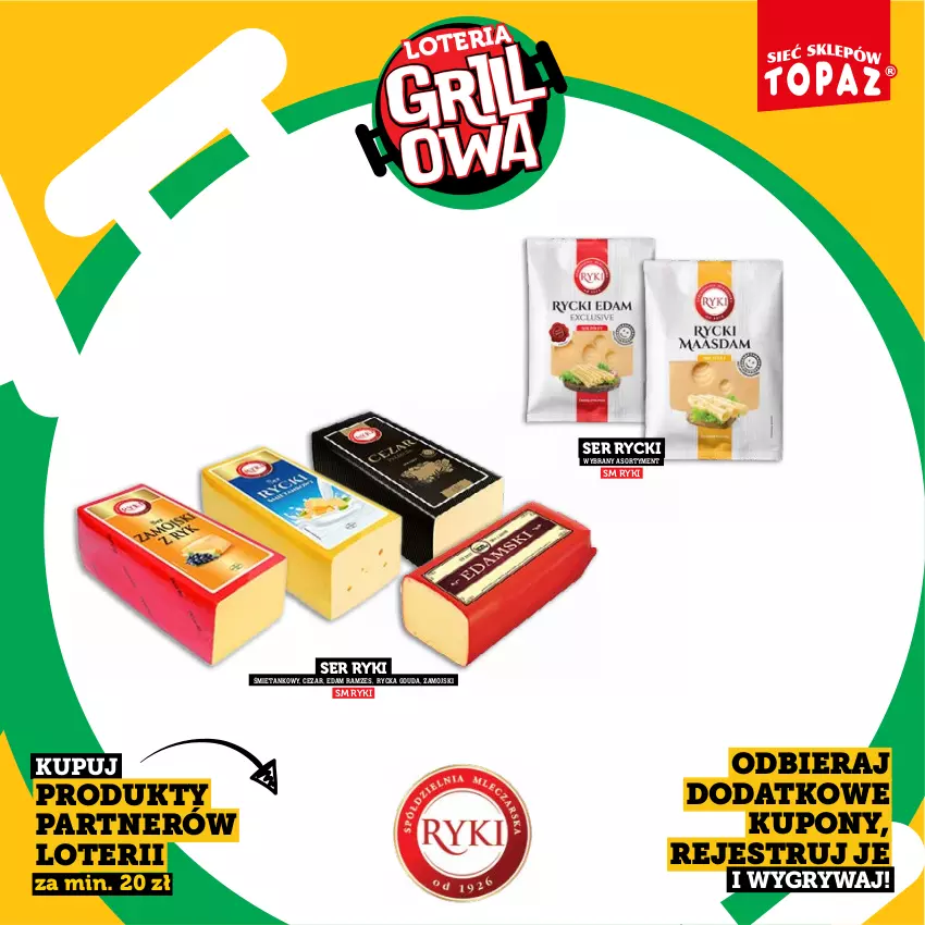 Gazetka promocyjna Topaz - Gazetka - ważna 20.04 do 14.06.2026 - strona 67 - produkty: Edam, Gouda, Gry, Ser