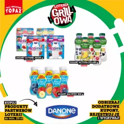 Gazetka promocyjna Topaz - Gazetka - Gazetka - ważna od 14.06 do 14.06.2026 - strona 10 - produkty: Gry, Danone, Jogurt, Actimel, Activia