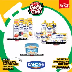 Gazetka promocyjna Topaz - Gazetka - Gazetka - ważna od 14.06 do 14.06.2026 - strona 11 - produkty: Ser, Gry, Danone, Jogurt, Serek, Danio