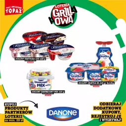 Gazetka promocyjna Topaz - Gazetka - Gazetka - ważna od 14.06 do 14.06.2026 - strona 12 - produkty: Gry, Gra, Danone, Jogurt, Fanta, Fa