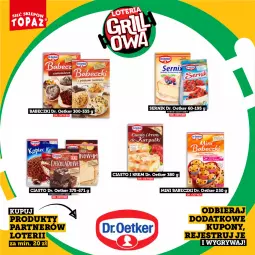 Gazetka promocyjna Topaz - Gazetka - Gazetka - ważna od 14.06 do 14.06.2026 - strona 14 - produkty: Ser, Gry, Dr. Oetker, Babeczki