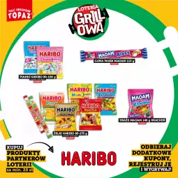 Gazetka promocyjna Topaz - Gazetka - Gazetka - ważna od 14.06 do 14.06.2026 - strona 22 - produkty: Gry, Pasek, Haribo