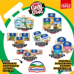 Gazetka promocyjna Topaz - Gazetka - Gazetka - ważna od 14.06 do 14.06.2026 - strona 23 - produkty: Ser topiony, Top, Ser, Gry, Serek, Hochland, Almette