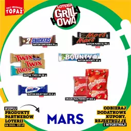 Gazetka promocyjna Topaz - Gazetka - Gazetka - ważna od 14.06 do 14.06.2026 - strona 34 - produkty: Ser, Gry, Milky Way, Bounty, Twix, Snickers, Mars, Baton