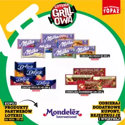 Gazetka promocyjna Topaz - Gazetka - Gazetka - ważna od 14.06 do 14.06.2026 - strona 47 - produkty: Ciastka, Ser, Gry, Czekolada, Delicje, Milka