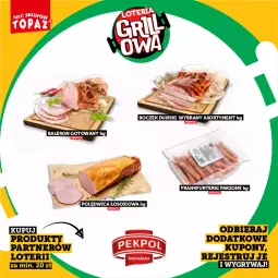 Gazetka promocyjna Topaz - Gazetka - Gazetka - ważna od 14.06 do 14.06.2026 - strona 54 - produkty: Polędwica, Sos, Gry, Pekpol, Boczek, Frankfurterki