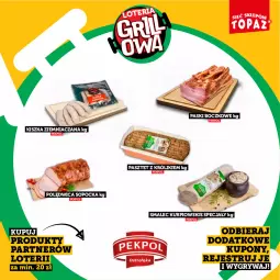 Gazetka promocyjna Topaz - Gazetka - Gazetka - ważna od 14.06 do 14.06.2026 - strona 55 - produkty: Polędwica, Gry, Pekpol, Pasztet, Królik, Smalec