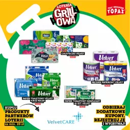 Gazetka promocyjna Topaz - Gazetka - Gazetka - ważna od 14.06 do 14.06.2026 - strona 71 - produkty: Gry, Papier, Papier toaletowy, Velvet, Ręcznik, Chusteczki