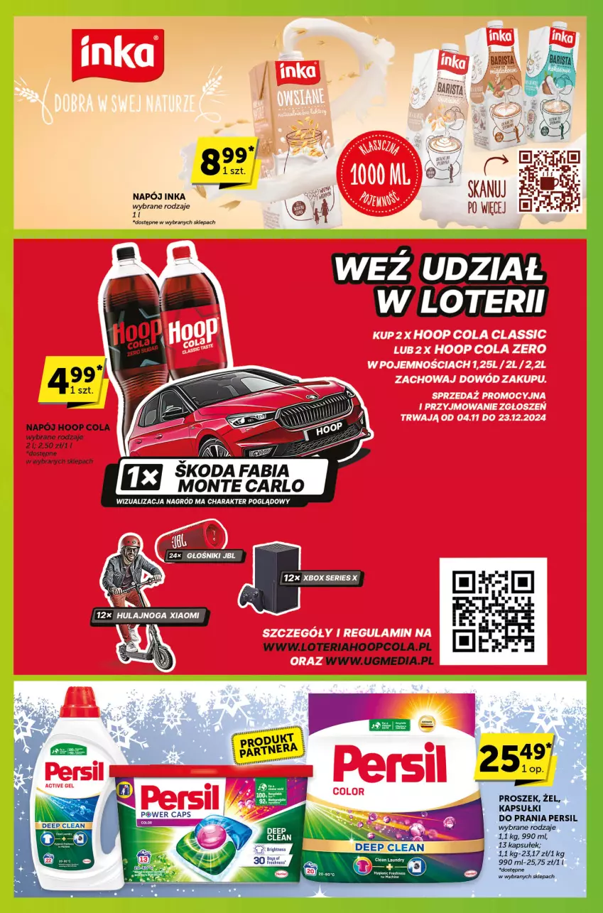 Gazetka promocyjna ABC - ważna 12.12 do 24.12.2024 - strona 14 - produkty: Fa, Hoop, Inka, Monte, Napój, Persil, Ser, Xbox