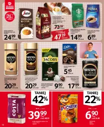 Gazetka promocyjna Selgros - Oferta spożywcza - Gazetka - ważna od 29.06 do 29.06.2022 - strona 12 - produkty: Tchibo, Nescafé, Kawa rozpuszczalna, Kawa ziarnista, Kawa mielona, Kawa, Tchibo Barista, Prima, Jacobs, Kakao