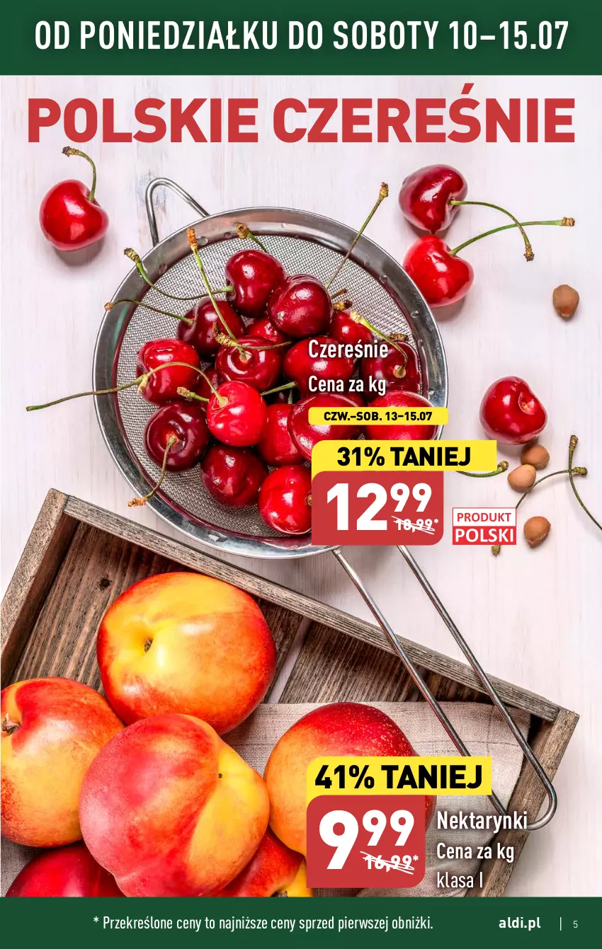 Gazetka promocyjna Aldi - Pełen katalog od 10.07 - ważna 10.07 do 15.07.2023 - strona 5 - produkty: Nektar