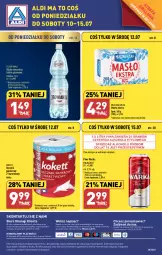 Gazetka promocyjna Aldi - Pełen katalog od 10.07 - Gazetka - ważna od 15.07 do 15.07.2023 - strona 38 - produkty: Piwa, Piwo, Por, Gra, Papier, Mleczna Rzeka, O nas, Warka, Ręcznik, Woda mineralna, Biuro, Woda, Masło, Cisowianka, Fa