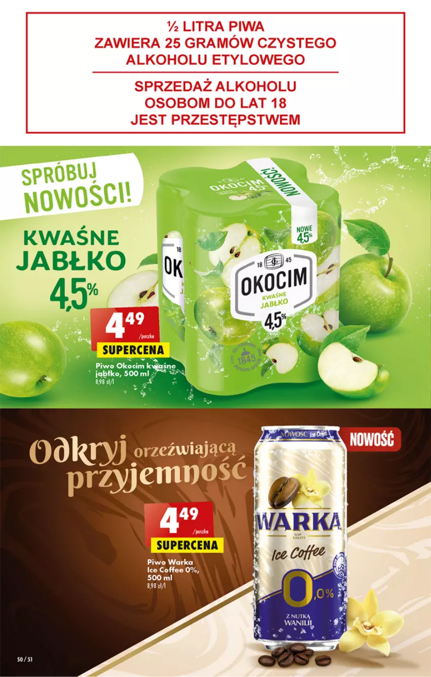 Gazetka promocyjna Biedronka - ważna 16.03 do 22.03.2023 - strona 50 - produkty: Gra, Piwa, Piwo, Warka