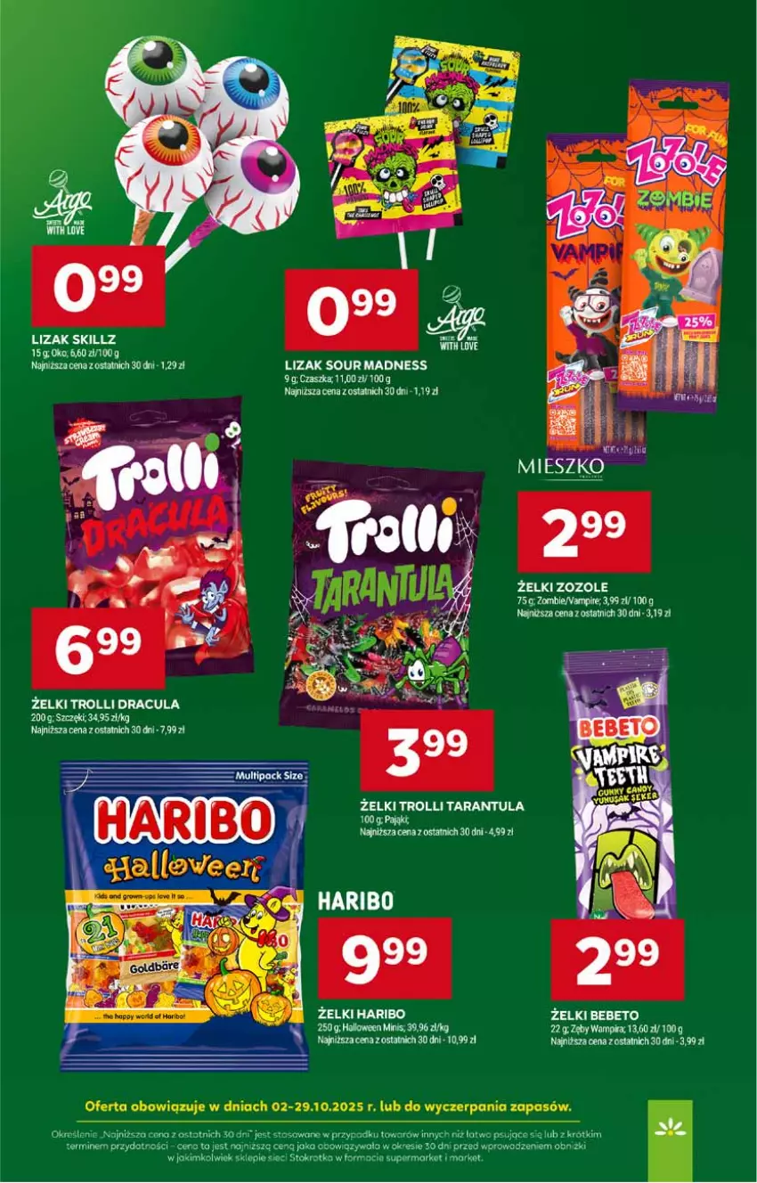 Gazetka promocyjna Stokrotka - Supermarket - ważna 16.10 do 22.10.2025 - strona 25 - produkty: Haribo
