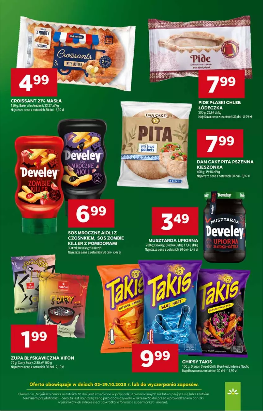 Gazetka promocyjna Stokrotka - Supermarket - ważna 16.10 do 22.10.2025 - strona 28 - produkty: Chipsy, Nuty, Sos, Zupa