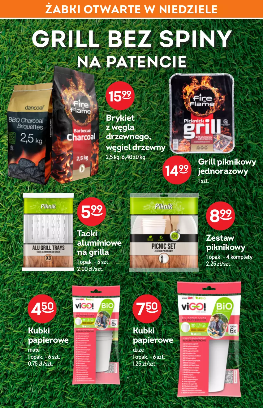 Gazetka promocyjna Żabka - ważna 25.05 do 07.06.2022 - strona 12 - produkty: Grill, Papier, Węgiel drzewny