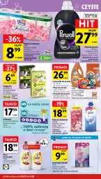Gazetka promocyjna Intermarche - Gazetka Intermarche - Gazetka - ważna od 05.08 do 05.08.2026 - strona 38 - produkty: Płyn do prania, Naturell, Papier, Zawieszka do wc, Proszek do prania, Tampony, Papier toaletowy, Vizir, Płyn do płukania, Podpaski, Foxy, Perwoll, Fairy, Kapsułki do prania, O.B., Lenor, Naturella, Fa
