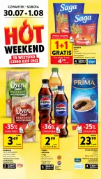Gazetka promocyjna Intermarche - Gazetka Intermarche - Gazetka - ważna od 05.08 do 05.08.2026 - strona 4 - produkty: Gra, Saga, Mirinda, Kawa mielona, Kawa, Pepsi, Prima, Herbata, Krakersy