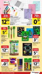 Gazetka promocyjna Intermarche - Gazetka Intermarche - Gazetka - ważna od 05.08 do 05.08.2026 - strona 41 - produkty: Minecraft, Długopis, Klej, Plastelina, Ręcznik