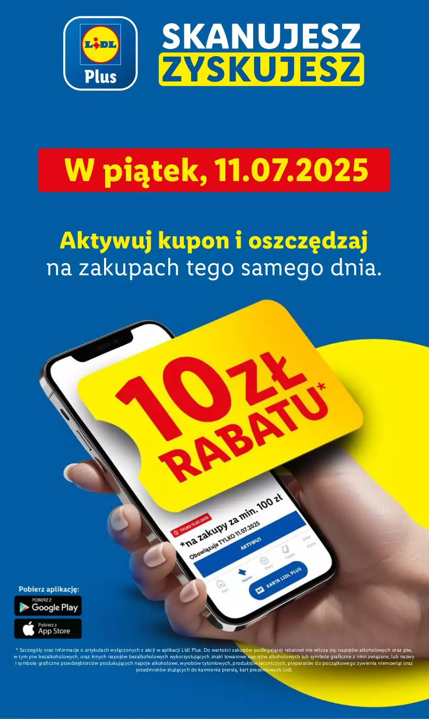 Gazetka promocyjna Lidl - GAZETKA - ważna 10.07 do 12.07.2025 - strona 16 - produkty: Gra, Karmi, Napoje, Znicz