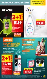 Gazetka promocyjna Lidl - GAZETKA - Gazetka - ważna od 12.07 do 12.07.2025 - strona 57 - produkty: Gra, Rexona, Dezodorant, Dove, Antyperspirant