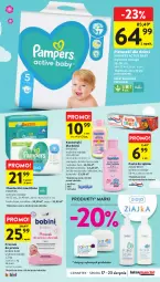 Gazetka promocyjna Intermarche - Gazetka Intermarche - Gazetka - ważna od 23.08 do 23.08.2023 - strona 34 - produkty: Pampers, Aquafresh, Proszek do prania, Pasta do zębów, Chusteczki, Kosmetyki dla dzieci, Szampon, Dzieci