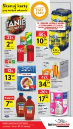 Gazetka promocyjna Intermarche - Gazetka Intermarche - Gazetka - ważna od 23.08 do 23.08.2023 - strona 4 - produkty: Piwa, Piwo, Ketchup, Papier, Coca-Cola, Tatra, Ręcznik, Morliny, Fanta, Sprite, Kiełbasa, Hellmann’s, Fa