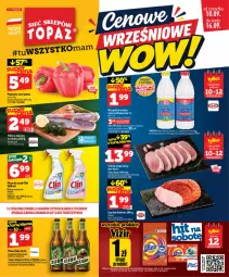 Gazetka promocyjna Topaz - Gazetka - Gazetka - ważna od 16.09 do 16.09.2026 - strona 1 - produkty: Piwa, Gra