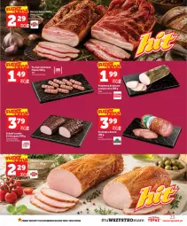Gazetka promocyjna Topaz - Gazetka - Gazetka - ważna od 16.09 do 16.09.2026 - strona 23 - produkty: Polędwica, Top, Kindziuk, Parówki, Szynka