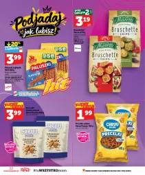 Gazetka promocyjna Topaz - Gazetka - Gazetka - ważna od 16.09 do 16.09.2026 - strona 32 - produkty: Top, Lajkonik, Orzeszki, Lorenz, Bruschette, Precelki, Orzeszki ziemne