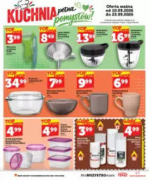 Gazetka promocyjna Topaz - Gazetka - Gazetka - ważna od 16.09 do 16.09.2026 - strona 47 - produkty: Top, Miseczka, Pojemnik, Brytfanka, Kubek, Fa
