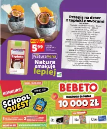 Gazetka promocyjna Topaz - Gazetka - Gazetka - ważna od 16.09 do 16.09.2026 - strona 5 - produkty: Ser, Mus, Gry, Chrupki, Mleczko, Owoce, Deser, Kokos, Mleko