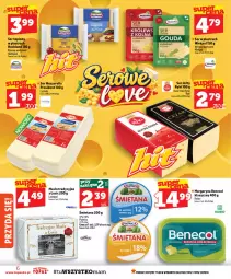 Gazetka promocyjna Topaz - Gazetka - Gazetka - ważna od 16.09 do 16.09.2026 - strona 6 - produkty: Mozzarella, Top, Sos, Ser, Benecol, Piątnica, Sałat, Margaryna, Edam, Hochland, Gouda, Masło