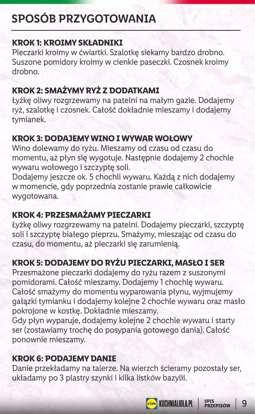 Gazetka promocyjna Lidl - KATALOG WŁOSKI - ważna 09.05 do 14.05.2022 - strona 9