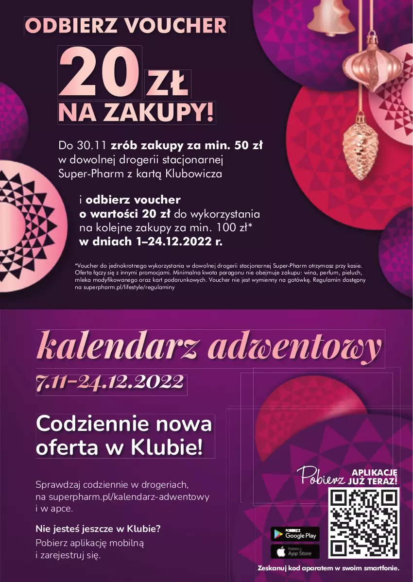 Gazetka promocyjna Super Pharm - Gazetka - ważna 18.11 do 27.11.2022 - strona 15 - produkty: Kalendarz, Kalendarz adwentowy, Mobil, Olej, Perfum, Smartfon, Tera