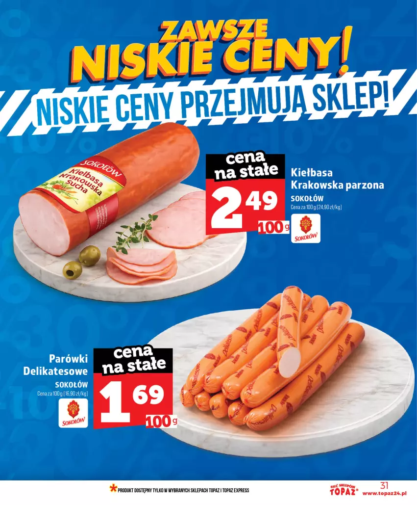 Gazetka promocyjna Topaz - Gazetka - ważna 11.06 do 17.06.2026 - strona 31 - produkty: Top