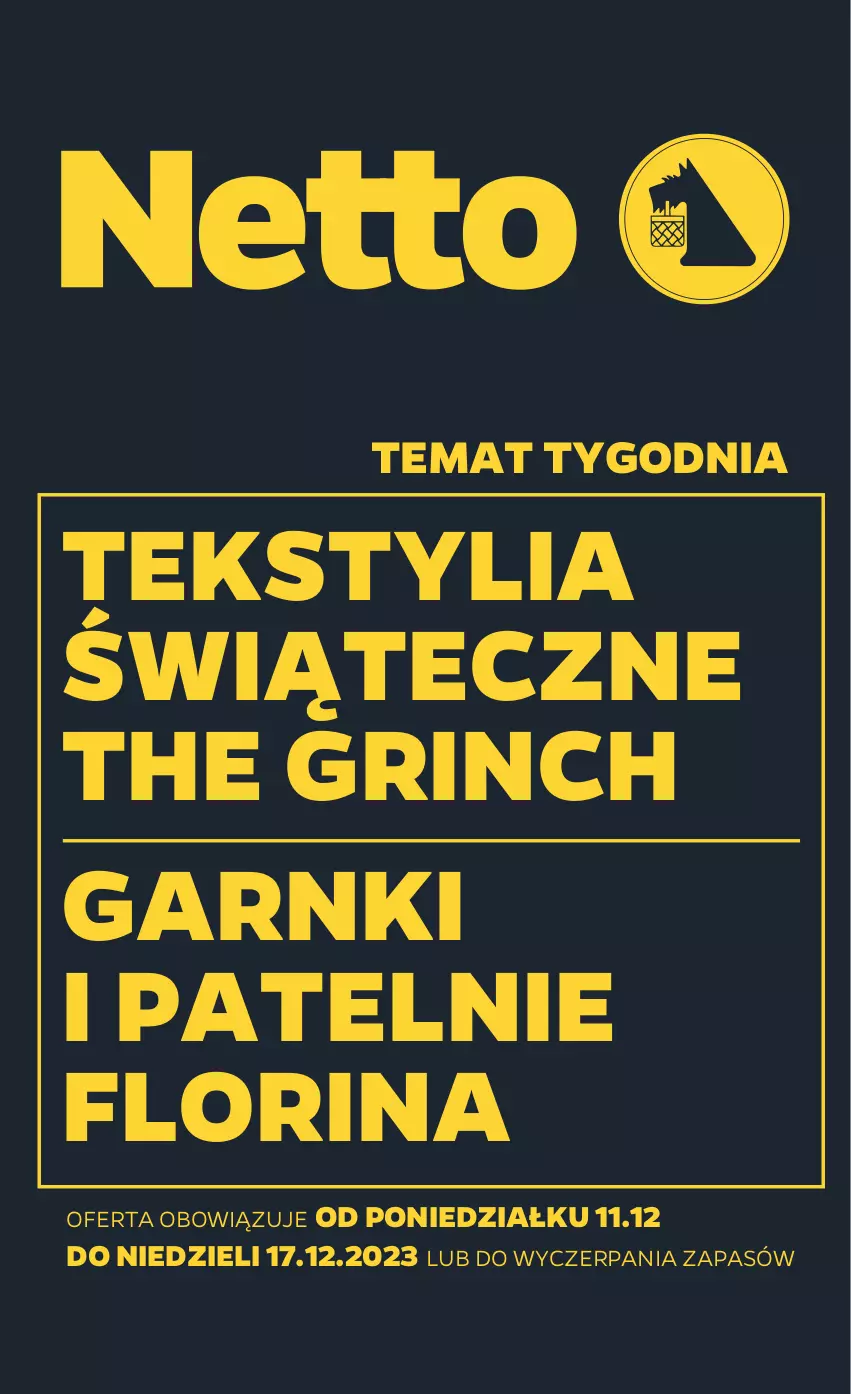 Gazetka promocyjna Netto - Akcesoria i dodatki - ważna 11.12 do 17.12.2023 - strona 1