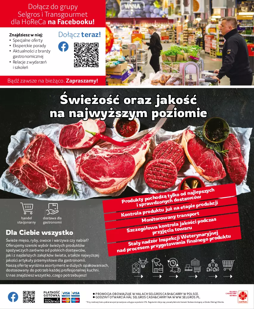 Gazetka promocyjna Selgros - Oferta gastronomiczna - ważna 08.09 do 21.09.2022 - strona 16 - produkty: Fa, LG, Mięso, Owoce, Por, Sok, Tera, Tran, Warzywa