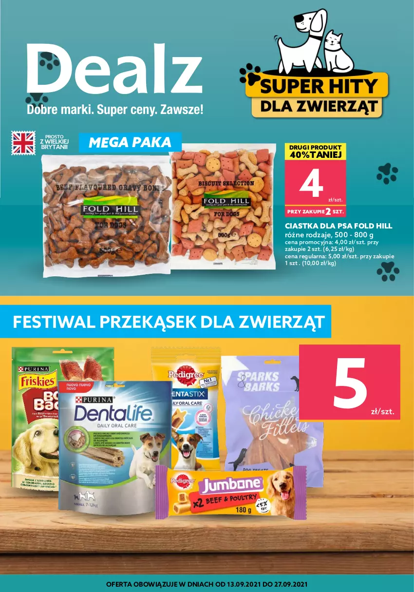 Gazetka promocyjna Dealz - Nowa Gazetka Dealz! - sprawdź ofertę - ważna 13.09 do 27.09.2021 - strona 1 - produkty: Ciastka