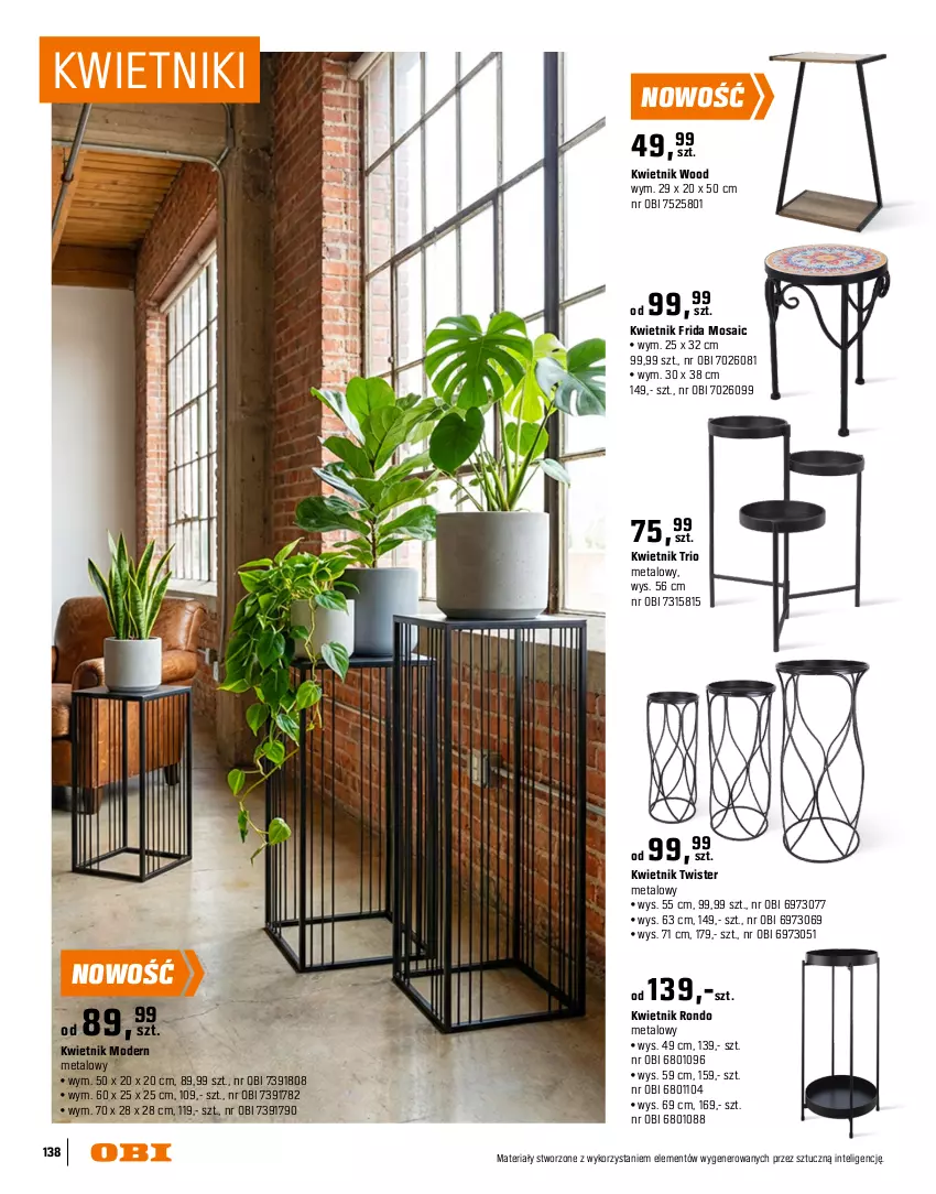 Gazetka promocyjna Obi - Gazetka OBI - ważna 16.03 do 31.08.2026 - strona 138 - produkty: Intel, Kwietnik