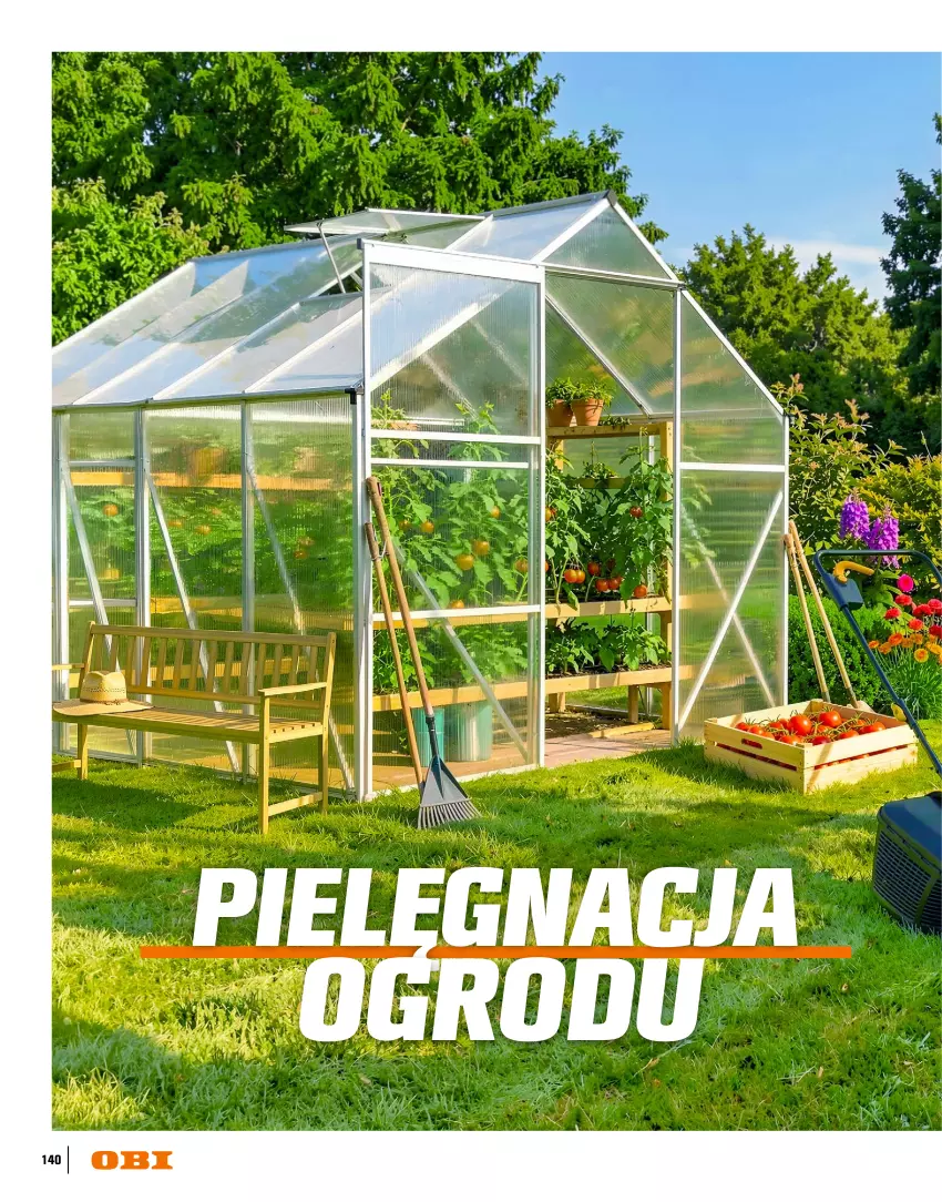 Gazetka promocyjna Obi - Gazetka OBI - ważna 16.03 do 31.08.2026 - strona 140 - produkty: Fa, Ogród, Por