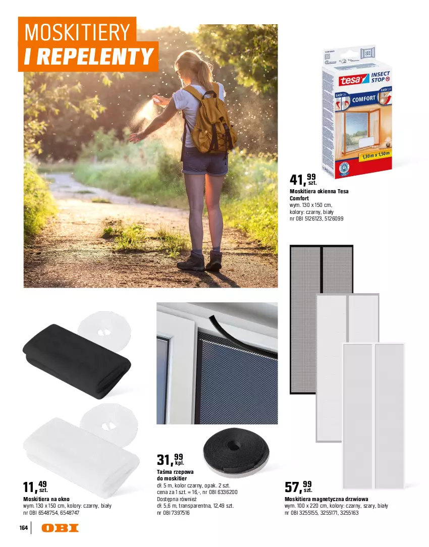 Gazetka promocyjna Obi - Gazetka OBI - ważna 16.03 do 31.08.2026 - strona 164 - produkty: Drzwi, Okno, Top, Tran