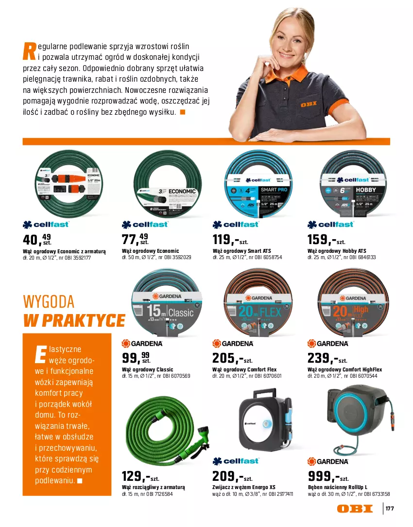 Gazetka promocyjna Obi - Gazetka OBI - ważna 16.03 do 31.08.2026 - strona 177 - produkty: Hobby, Ogród, Por, Wózek